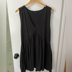 🖤💃ATM💃🖤 GATHERED COTTON-JERSEY MINI DRESS SIZE MEDIUM